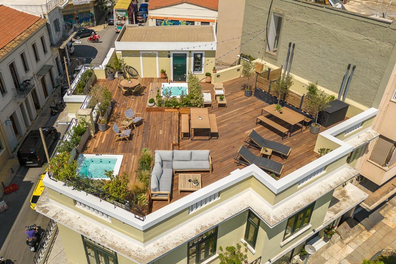 Moon And Stars Athens Hotel ภายนอก รูปภาพ