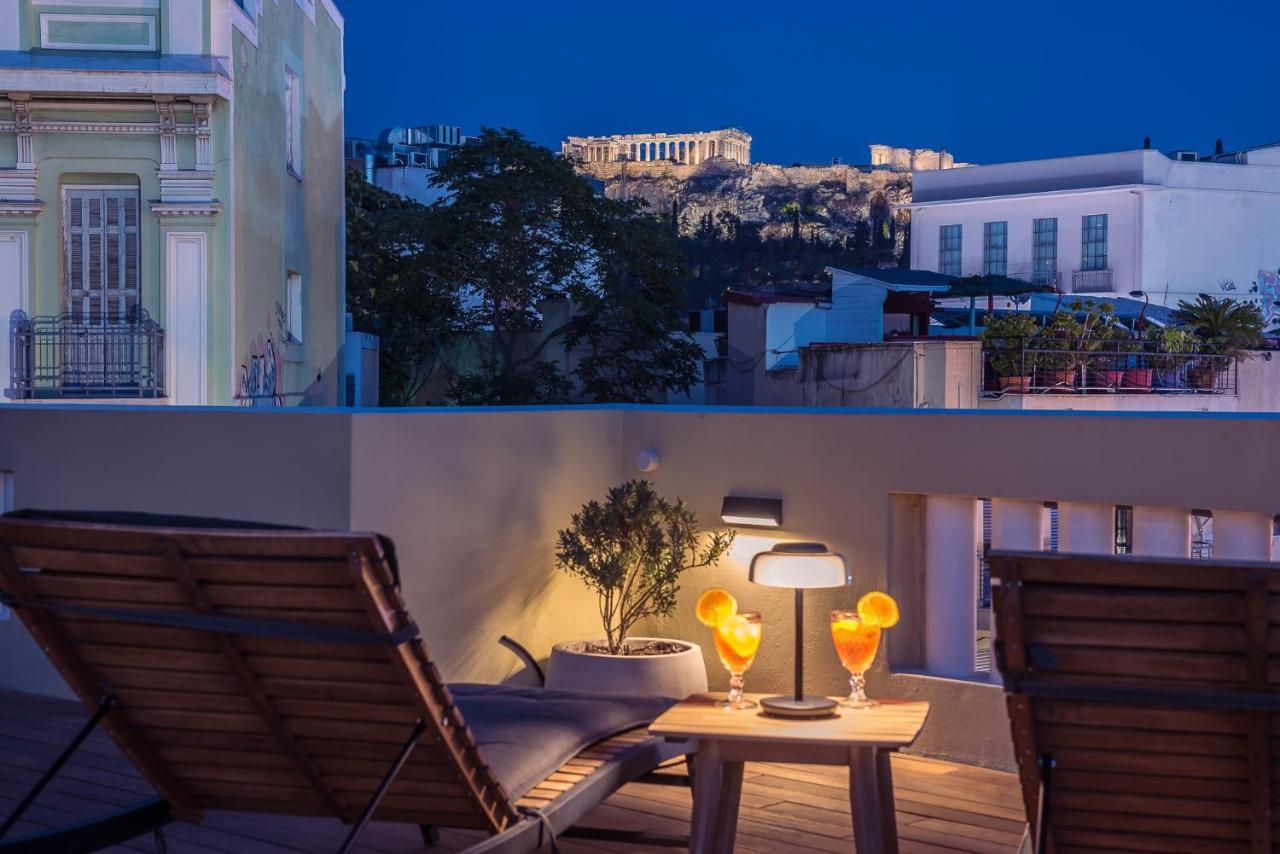 Moon And Stars Athens Hotel ภายนอก รูปภาพ